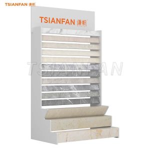 stone sample show rack metal granite display rack-CE155