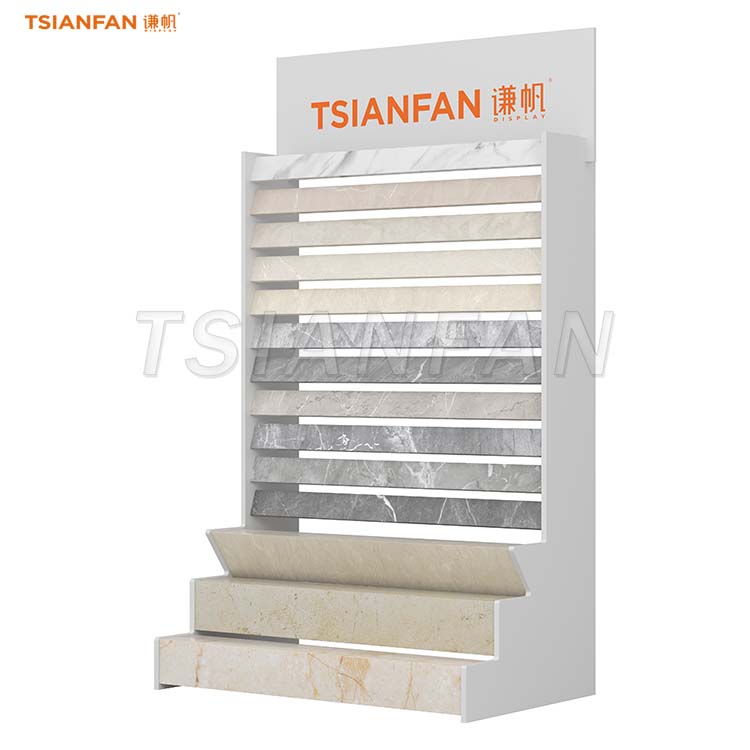 stone sample show rack metal granite display rack-CE155 - Image 3