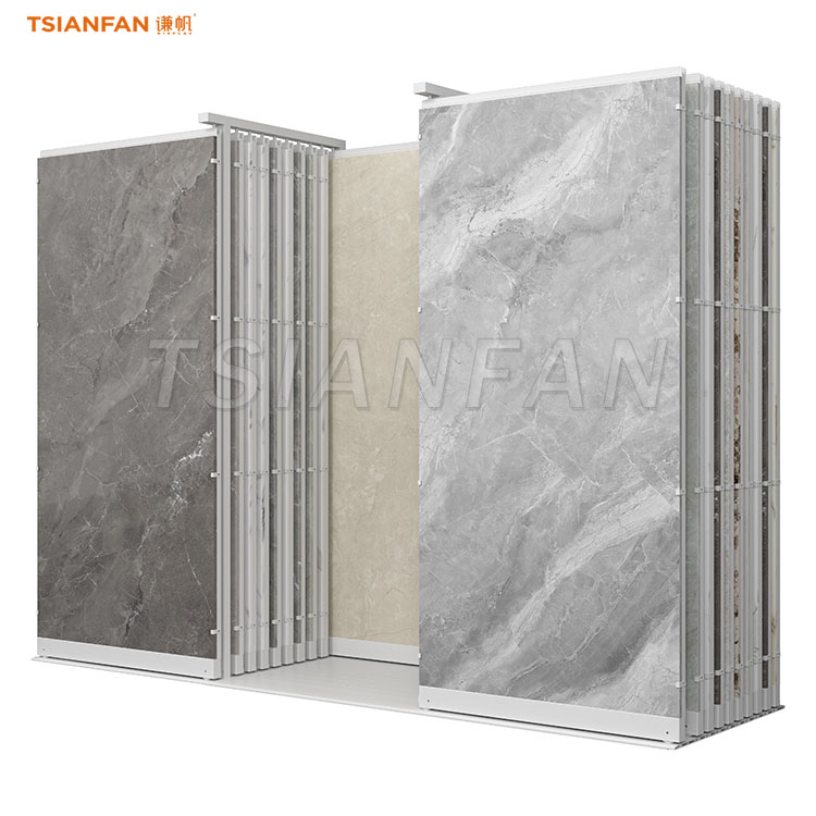 tile display stand rack stone push pull display stand-SG1007