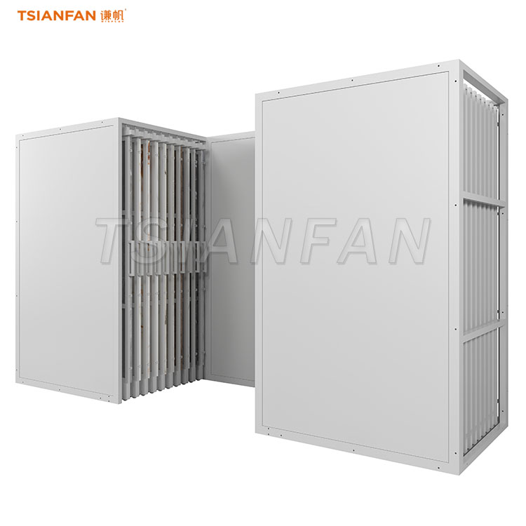 tile push pull display racks floor tile display stand-CT2157 - Image 3