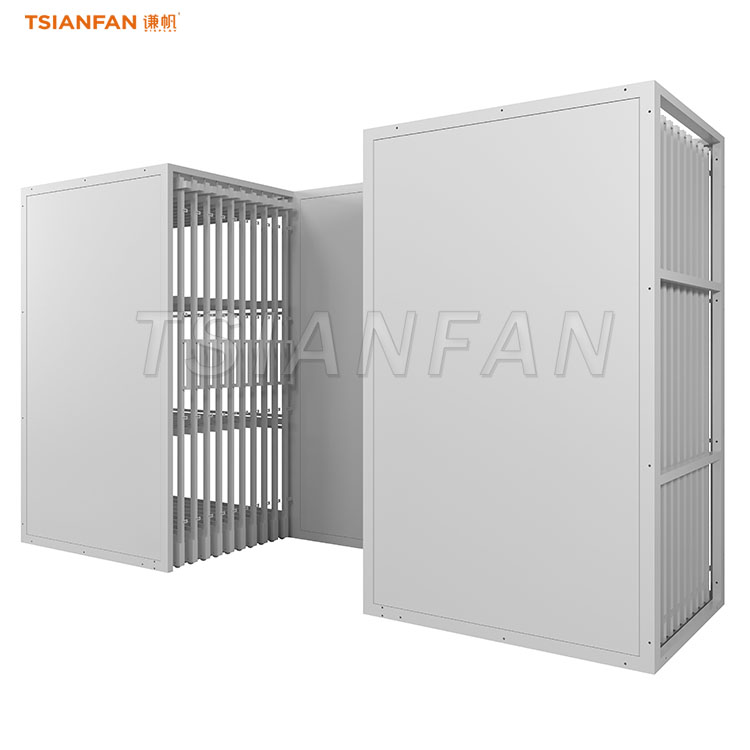 tile push pull display racks floor tile display stand-CT2157 - Image 4