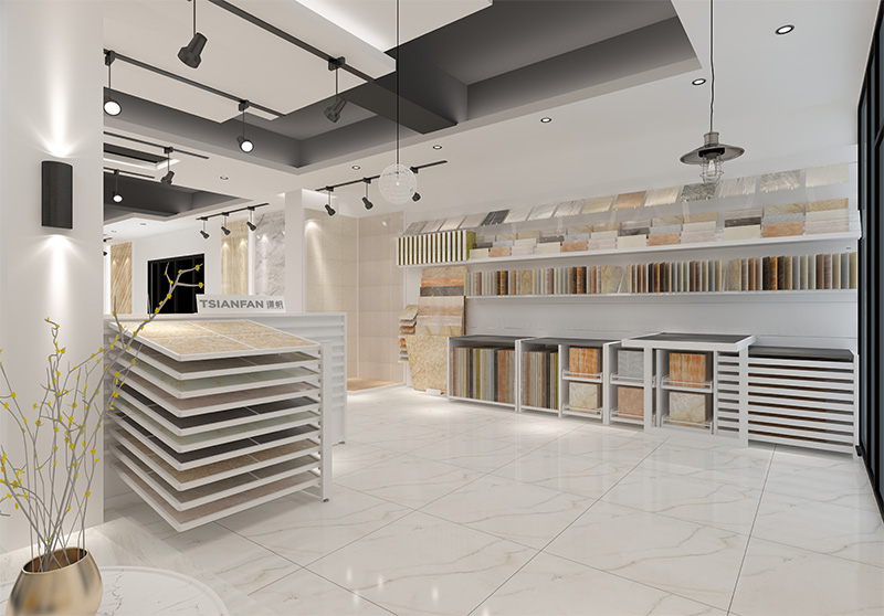 Ceramic tile display showroom 2