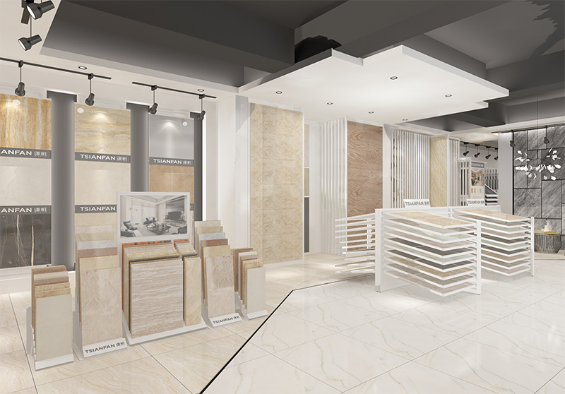 Ceramic tile display showroom 3