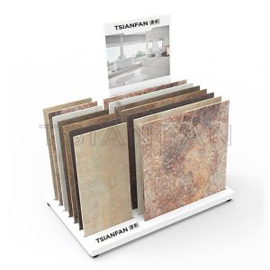 Tile simple floor display stand