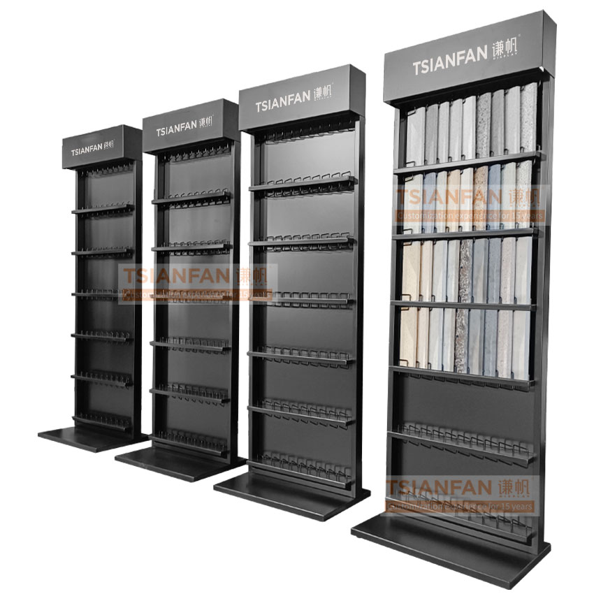 Floor display rack Tile Stone Plank Mosaic pattern display rack