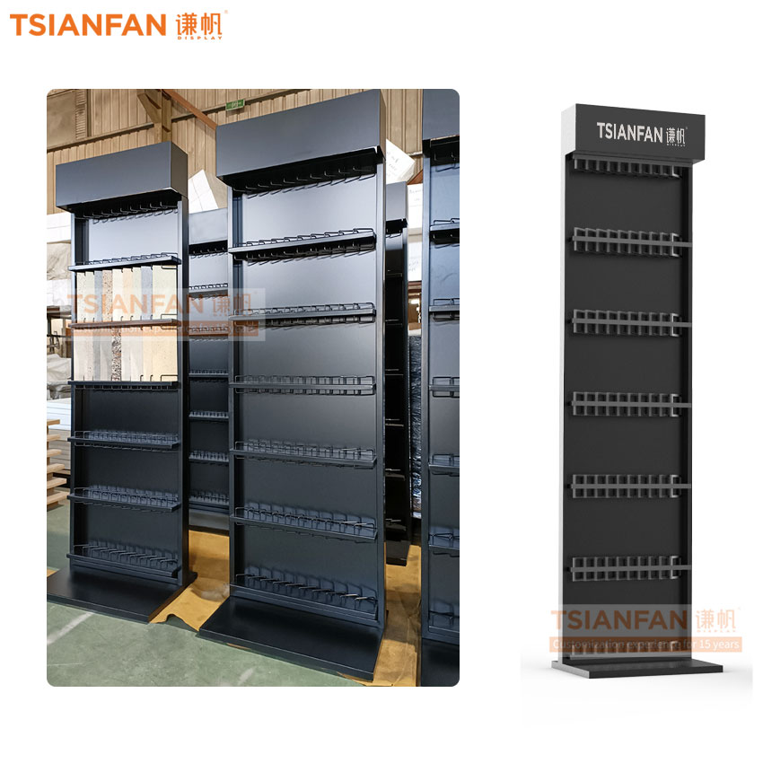 Floor display rack Tile Stone Plank Mosaic pattern display rack - Image 3