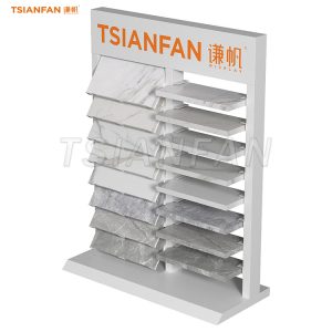 tiles countertop display stand metal granite display rack-SRT813