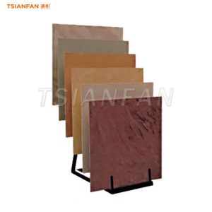 tiles display rack metal stone display stand