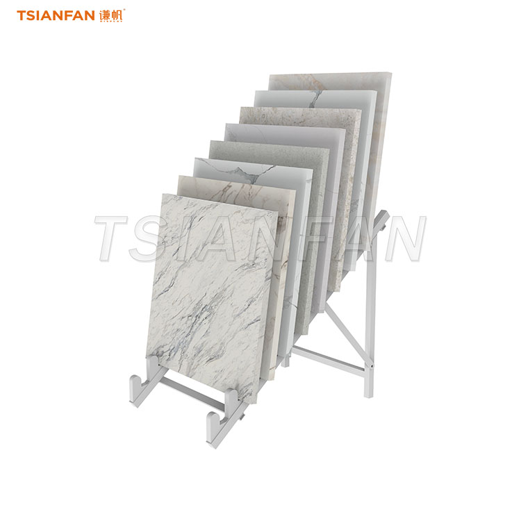 tiles display stand modern tile showroom design-CE089 - Image 4