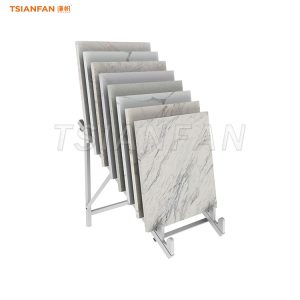 tiles display stand modern tile showroom design-CE089