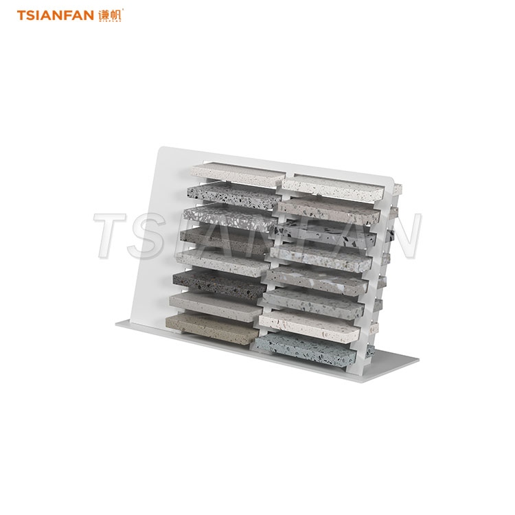 tiles simple display rack marble display stand-SRT918 - Image 3