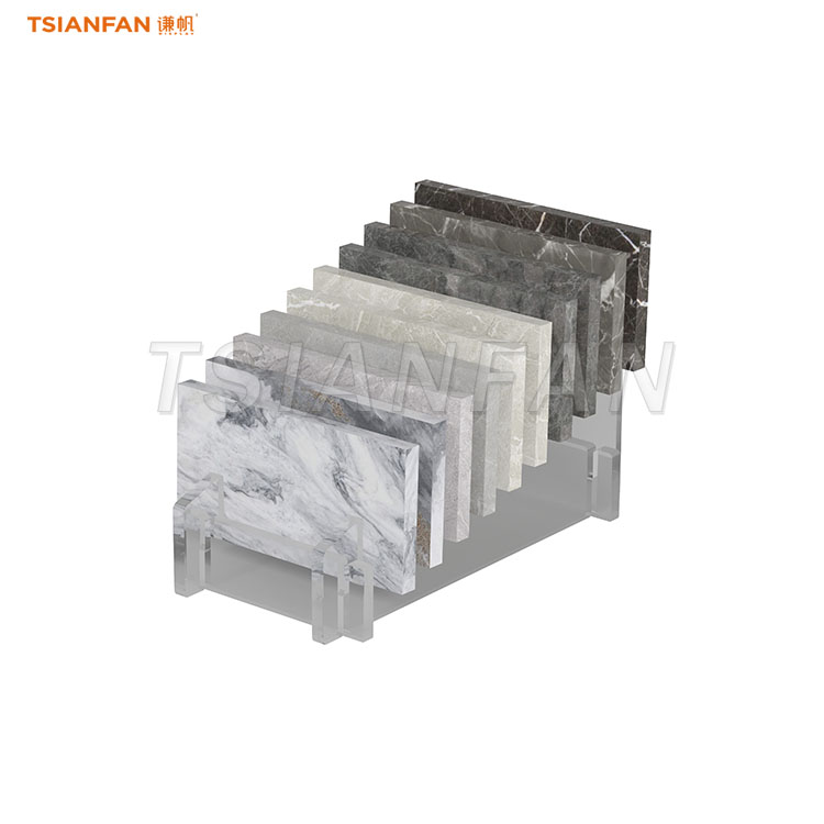 tiles simple display racks acrylic display stand-SRT049