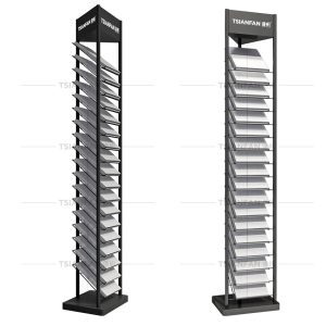 Tower Steel Ceramic Marble Granite Quartz Tile Floor stand Display Rack SRL004