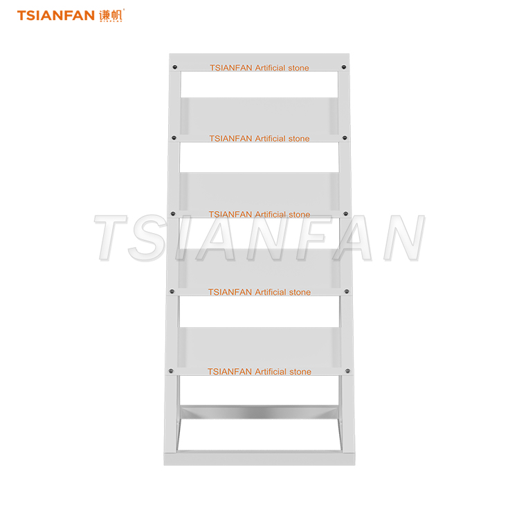 triangular support quartz stone floor stand-SRL047 - Image 2