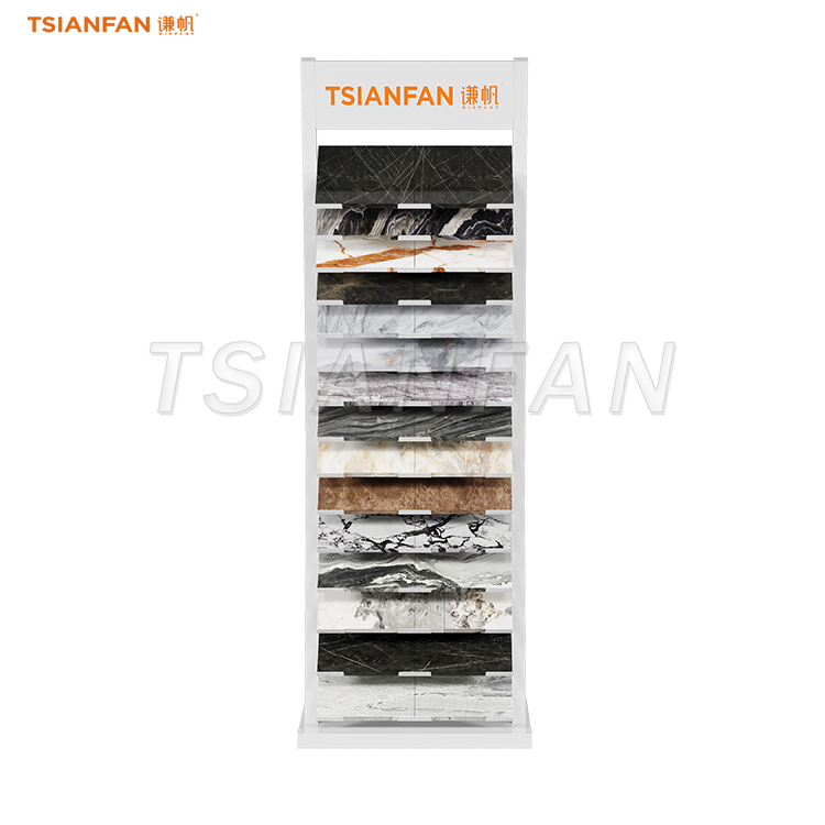 Triangular three-dimensional granite floor stand -SRL029 - Image 2