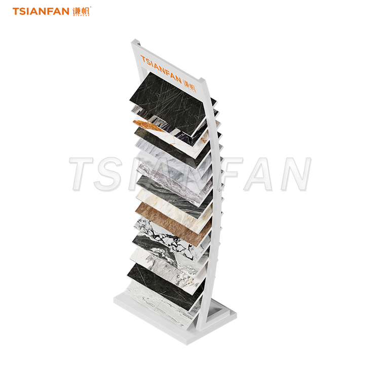Triangular three-dimensional granite floor stand -SRL029 - Image 3