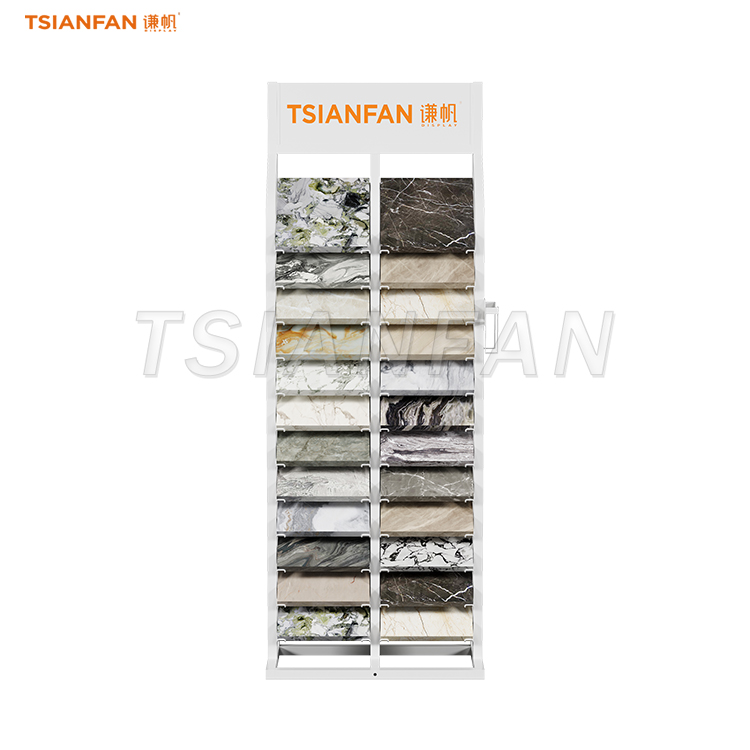 Two-rows granite stone floor stand-SRL052 - Image 2