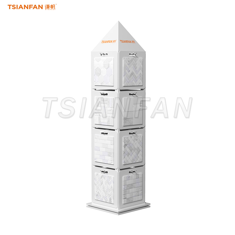 Unique mosaic tile four-sided shelf-SW122 - Image 3
