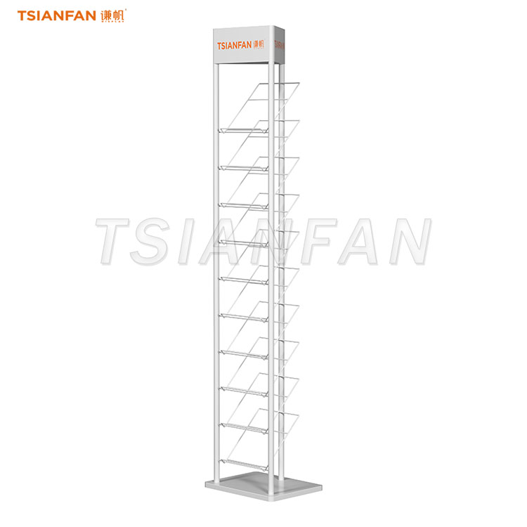 vertical granite stone display rack tiles display stand-SW326 - Image 2