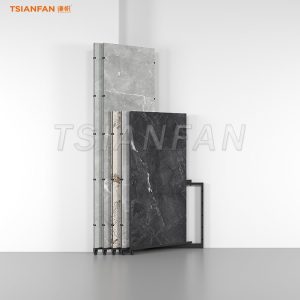 wall porcelain tiles display rack vertical display stand-SG031