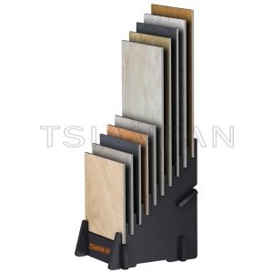 waterfall granite stone sample display stand
