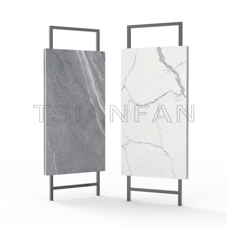Wholesale Granite Sample Display Rack Stone Showroom Design Ideas -SG1009