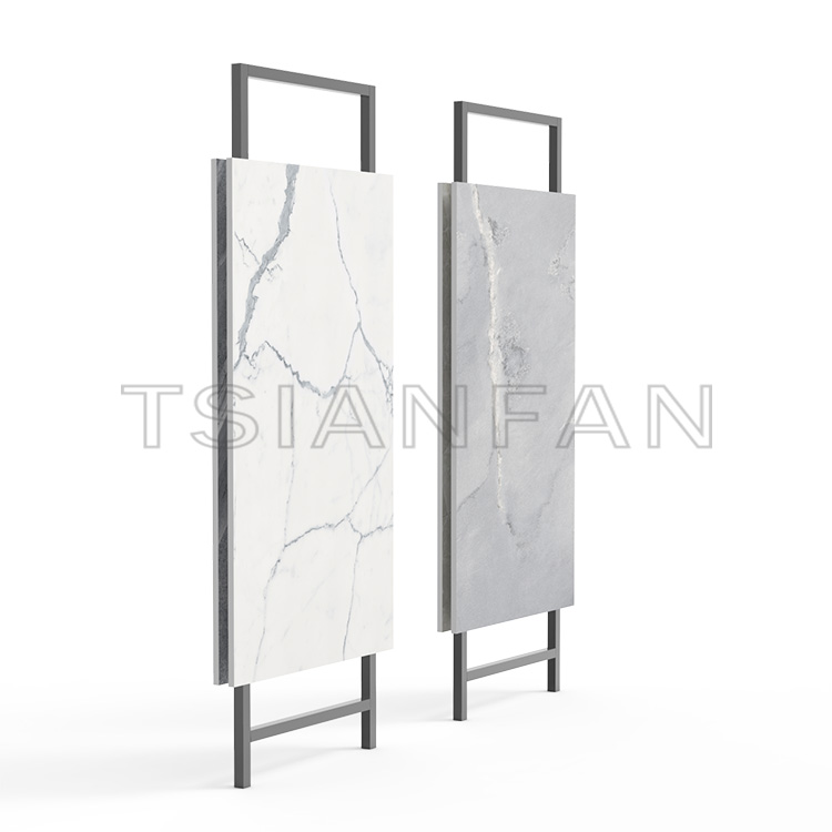Wholesale Granite Sample Display Rack Stone Showroom Design Ideas -SG1009 - Image 2