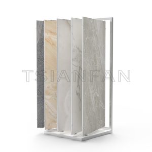 Wholesale Hall Artificial Stone Marble Sample Flipping Display Rack display equipment for building materials-SG1008