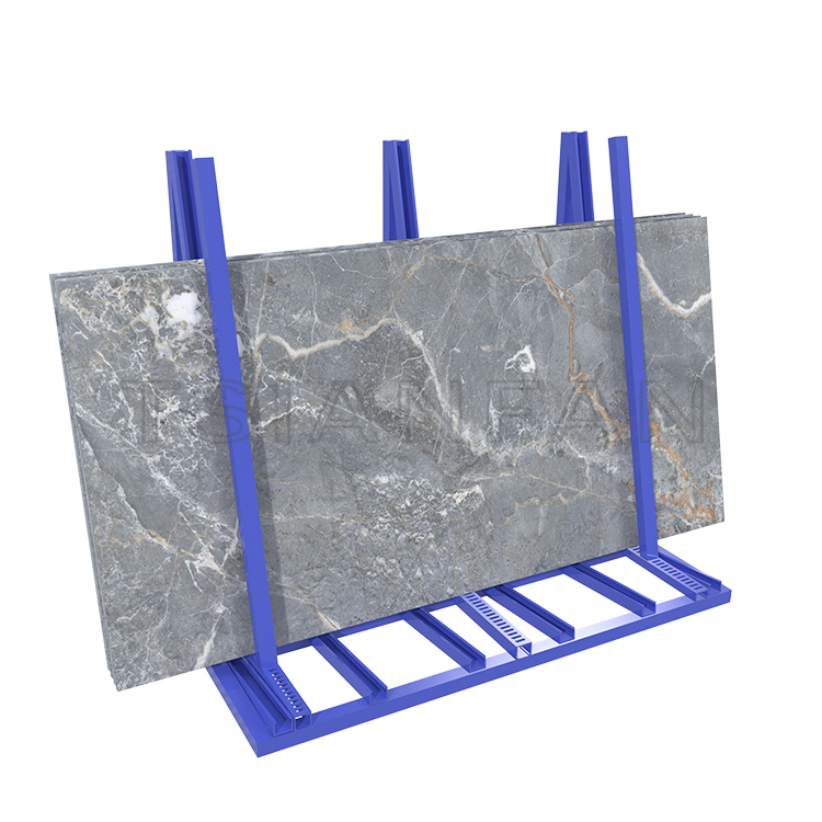 Wholesale Custom metal frame tile marble large slab display Metal rack- SD050 - Image 2