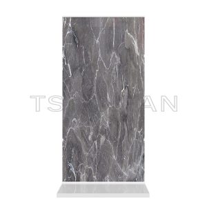 Wholesale Marble stone glass large plate upright flooring rack Display stand SD2022