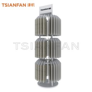 wholesale rotating mosaic metal display stand mz2065