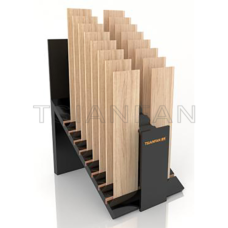 wood display stand base stand display wood floor display rack-WE028