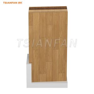 wooden floor slotted display rack hardwood flooring racks-WE053