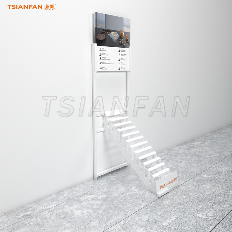 Wooden floor waterfall backrest frame-CT2131 - Image 3