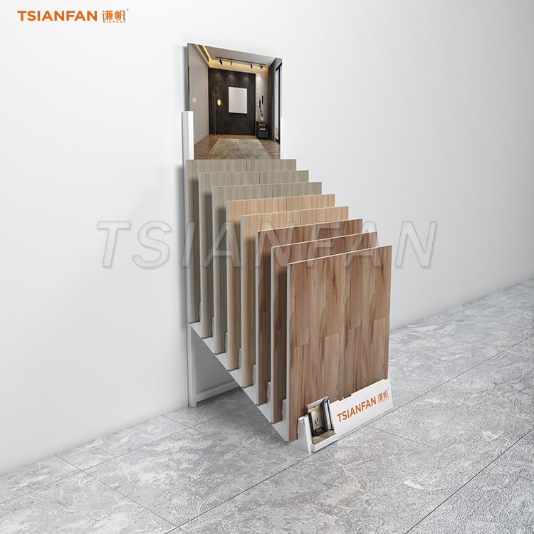 Wooden floor waterfall backrest frame-CT2131