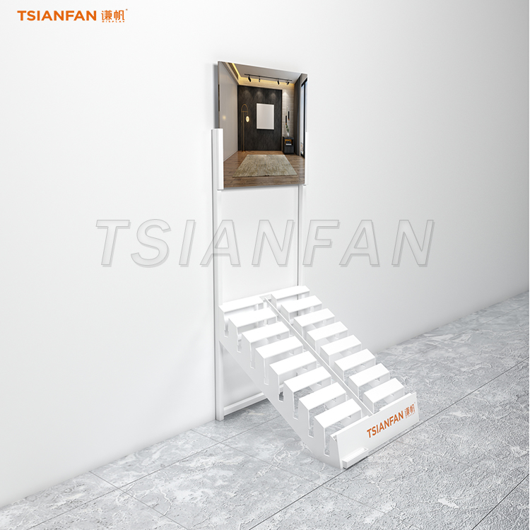 Wooden floor waterfall backrest frame-CT2131 - Image 4